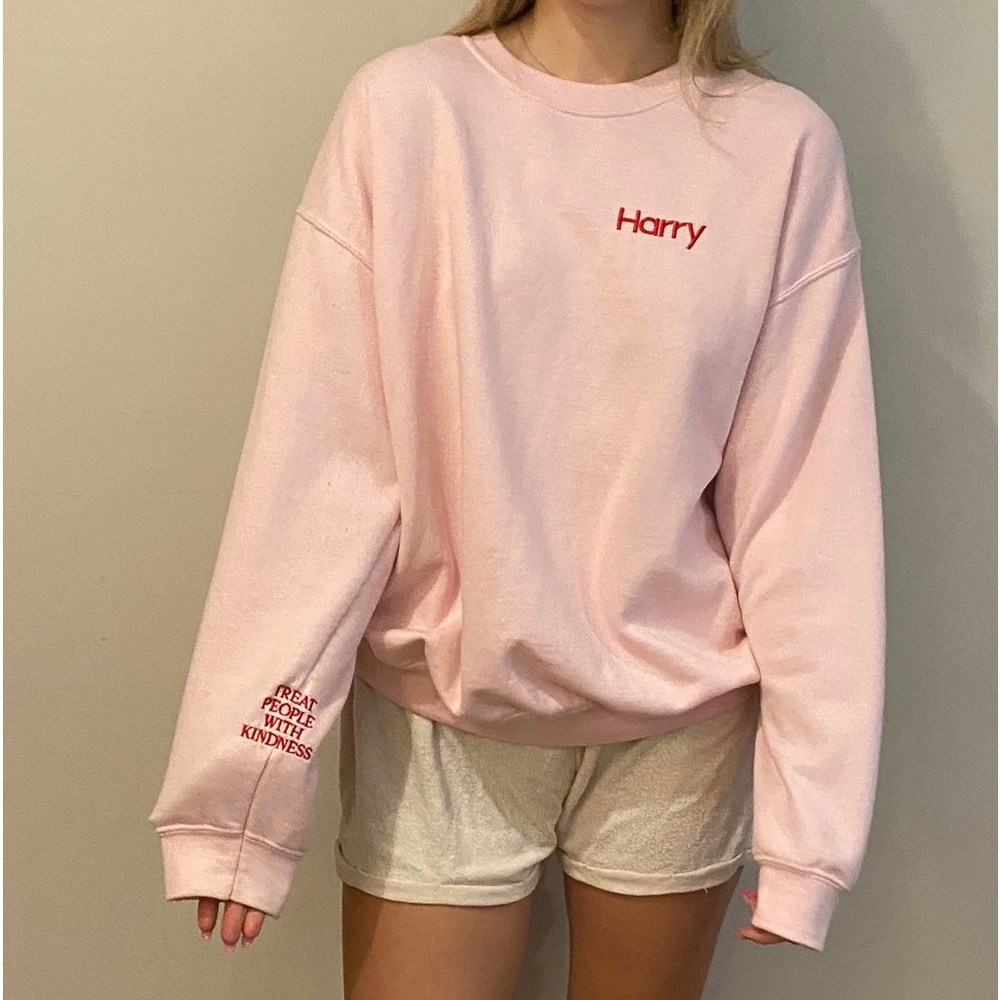 Authentic pink Harry Styles TPWK crewneck